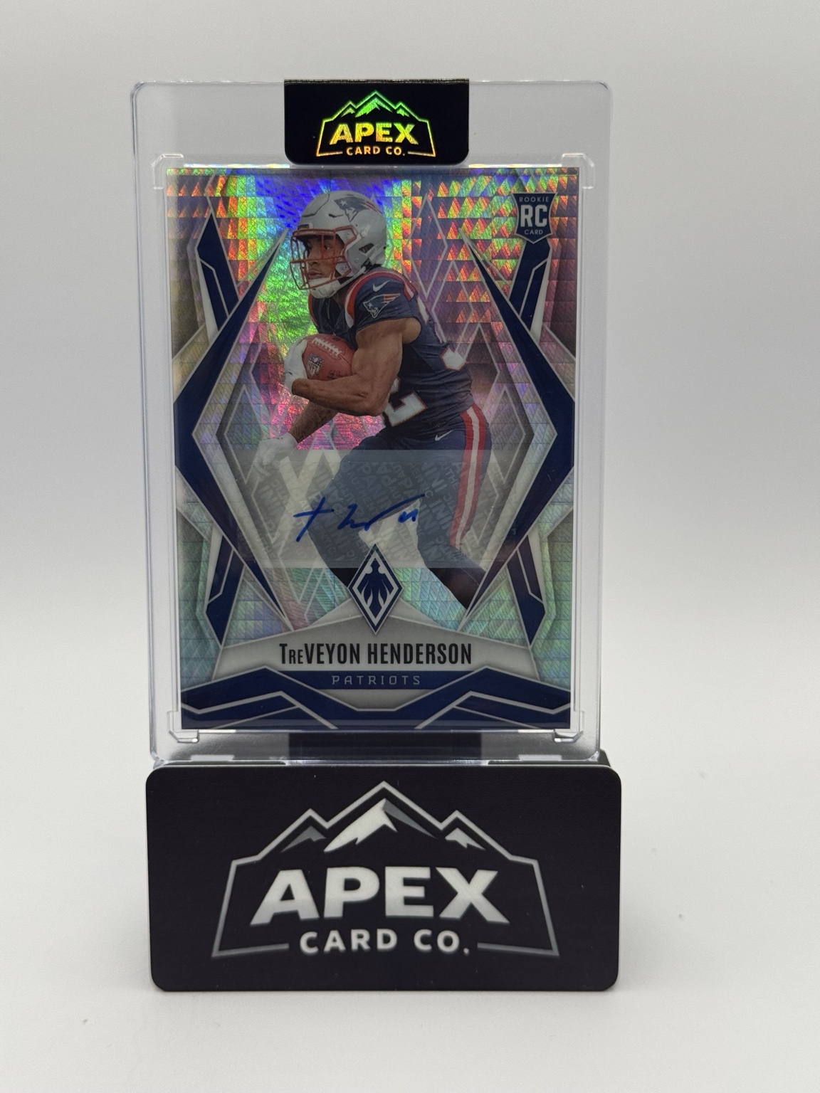 TreVeyon Henderson rookie autograph card